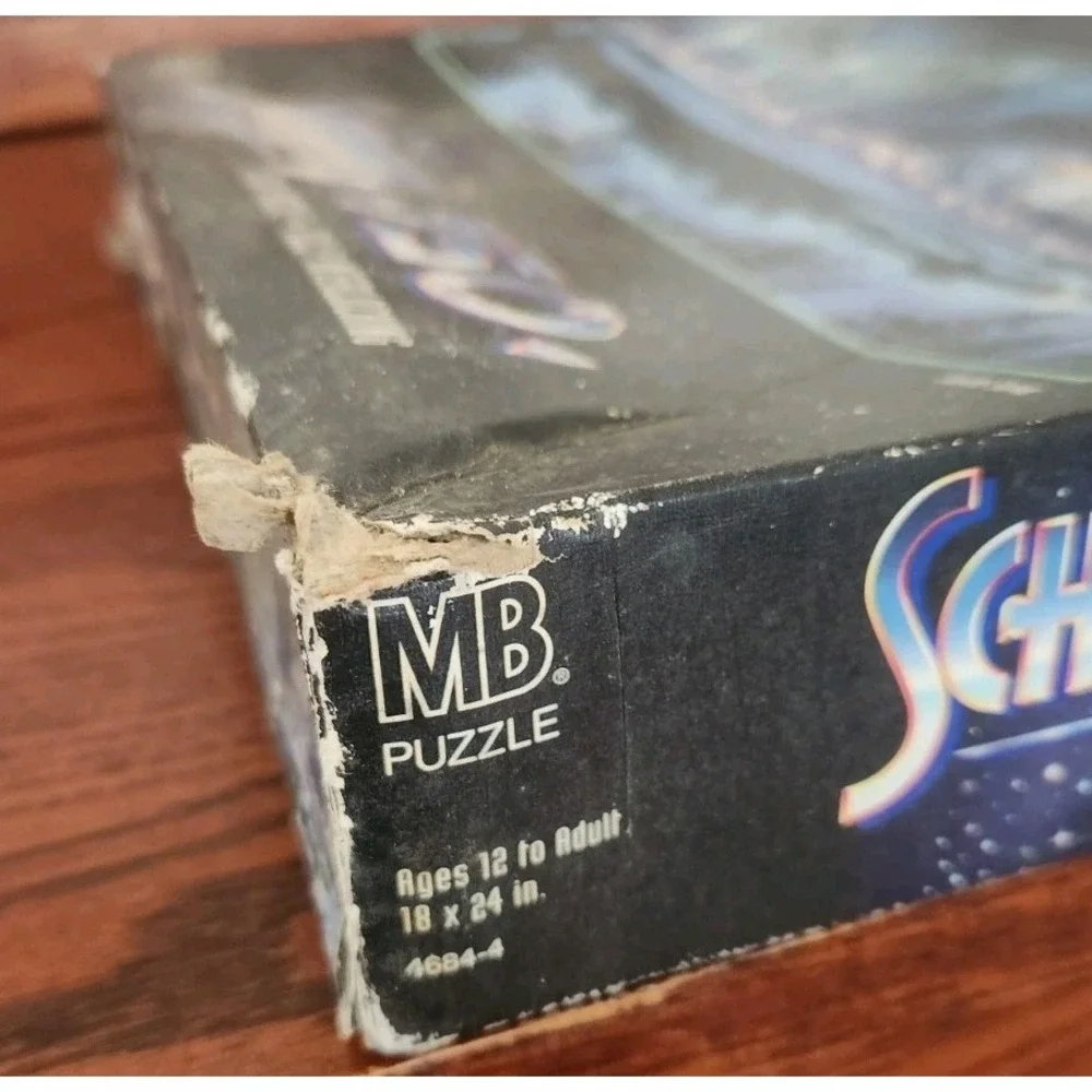 MB Hasbro VTG Schimmel 750 Piece Puzzle NEW- Earth Song 1996 USA Made‎ Wolves